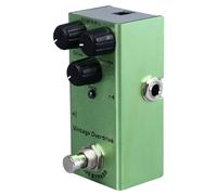 CHICIRIS Pédale d'Effets de Guitare électrique, Mini Pédale en Alliage d'aluminium avec Chorus et Effets Ambiants, Conception Portable pour Artistes et Débutants (Overdrive vintage (01))