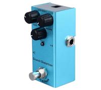 CHICIRIS Pédale d'Effets de Guitare électrique, Mini Pédale en Alliage d'aluminium avec Chorus et Effets Ambiants, Conception Portable pour Artistes et Débutants (Distorsion Crunch (03))