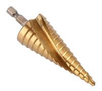 CHICIRIS Percet de Pipper High -Speed Steel -Loch Cutter Tool for Farile Wood, en Acier Inoxydable, en Plastique Polyvalent avec des Perceuses Exactes à 10 Pas de Tailles pour Perceuse à Main,