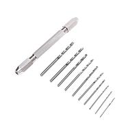 CHICIRIS Perceuse Double Mandrin de Précision, Ergonomic, Antirouille,