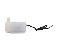 CHICIRIS Petite Micro Pompe à Eau Moteur Puissant Port USB 0,3-0,8 M Ascenseur pour Créatures Sous-marines, Matière Plastique Blanche, Courant 100-200 MA