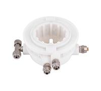 CHICIRIS Pièce de Changeur de Pneu, Couplage de Valve D'air Rotatif Haute durabilité pour Diamètre de 49 Mm, Connecteur de Tuyau de 8 Mm, Remplacement Parfait, pour Atelier de Réparation Automobile