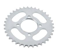 CHICIRIS Pignon Arrière de Chaîne 428 de Haute qualité, Minimise L'impact, 37 Dents, pour Pit Trail Quad Dirt Bike ATV 110 Argent