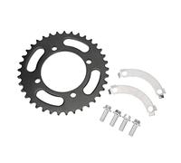 CHICIRIS Pignon Arrière en Acier à Haute Teneur en Carbone 420 37T pour Remplacement de Pit Dirt Bike Chinois, Longue Durée de Vie et Installation Facile pour les Pilotes de 50 à 190