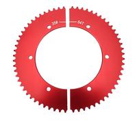 CHICIRIS Pignon Fendu Universel 64T, Pignon Arrière à 35 Chaînes pour Predator Mini Vélo Go Kart avec Alliage D'aluminium