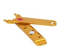 CHICIRIS Pince à Maillons Principaux, Outil de Réparation de Vélo en Alliage d'aluminium, Outil de Retrait de Chaîne de Vélo Multifonctionnel pour Cyclistes, Compact et Durable avec Extracteur de