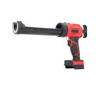 CHICIRIS Pistolet à Calfeutrer sans Fil, 20 V, 4 Vitesses, Lumière LED, 10 Oz, 300 Ml, Pistolet à Calfeutrer électrique en Silicone pour le Remplissage, le Scellement, les Rénovations