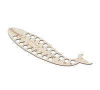 CHICIRIS Planche D'organisation de Fil à Broder, Durable, Forme D'animal Mignon pour les Travaux D'aiguille et L'artisanat en Bois de Peuplier (Baleine)