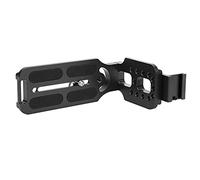 CHICIRIS Plaque de Boîtier de Rangement de Flèche de Forme en Métal Universel avec Un Support de Chaussure Chaude pour Caméra SLR de Tête de Balle Hydraulique, Usinage de Précision CNC, pour Les
