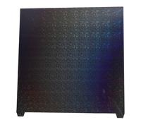 CHICIRIS Plaque de Construction D'imprimante 3D, 370 X 370 Mm Double Face PEY PEI texturé Mat Anti-rayures Haute Adhérence pour PLA ABS Nylon avec Motif étoile pour K2 Plus