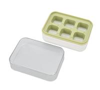 CHICIRIS Plateau de Glaçons à Libération Facile, Mini Fabricant de Glaçons Empilable avec Couvercle Transparent pour Stockage Hygiénique et Possibilités Créatives Polyvalentes pour un Usage