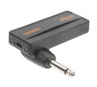 CHICIRIS Plug Amp Amplificateur de Casque de Guitare électrique, Mini Ampli Portable Rechargeable avec Effet de Distorsion, Contrôle du Volume de tonalité, pour la Pratique de la Guitare,