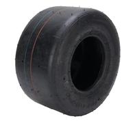 CHICIRIS Pneu Sous Vide, Pneu de Course sans Tubeless en Caoutchouc Slick 4 Plies de Ponction Anti-glissement pour la Dérive Trike et Go Kart 10x4.50-5