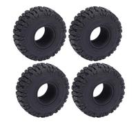 CHICIRIS Pneus RC pour Axial SCX24, Jeu de Roues sur Chenilles en Plastique Léger, Installation Facile et Conception Hyper Réaliste pour Les Aventures Tout-Terrain à l'échelle 1/24