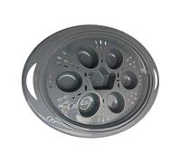 CHICIRIS Pocheuse à œufs pour -ondes, Gadget de Cuisine de 7 Tasses pour TM5 TM31, avec Matériau PP de qualité Supérieure pour un Nettoyage Facile et des Utilisations Multiples