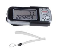 CHICIRIS Podomètre pour la Marche, Compteur de Pas Précis avec Grand écran LCD et Mémoire de 30 Jours avec Clip Amovible et Lanière pour Le Suivi de la Marche et de la Course