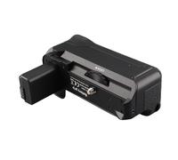 CHICIRIS Poignée de Batterie Verticale, Support de Batterie D'appareil Photo ABS avec Bouton D'obturation Vertical pour A6000 A6300 A6400 A6100 A6500