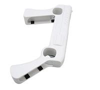 CHICIRIS Poignée de Jeu de Tir Confortable, Matériau de qualité Supérieure, Expérience de Jeu Réaliste pour Consoles de, Contrôleur de Blanc ABS Durable pour Jeux de Tir