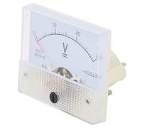CHICIRIS Pointer Voltage Meter 0-30V pour Tests de Circuits | Pointeur rouge vif, conception intégrée, installation facile, adapté aux systèmes électriques