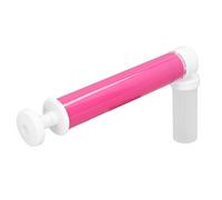 CHICIRIS Pompe à Aérographe Manuelle pour Gâteaux, pour Décoration et Coloration de Gâteaux, Plusieurs Couleurs à la Fois, Tube Transparent pour Mélanger les Ombres et les Effets 3D, Taille en (Rose