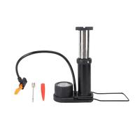 CHICIRIS Pompe à Pied Inflateur de Pneu à Haute efficacité Portable avec Jauge de Pression pour Moto à Vélo électrique, Pompe à Pied de Vélo en Acier Inoxydable, Pompe à Pied de Vélo