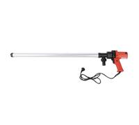 CHICIRIS Pompe à Tambour électrique, 8 000 Tr/min, Débit de 60 à 80 LPM, Matériau ABS avec D'excellentes Performances d'étanchéité pour Eau de Kérosène Standard de 200 L à 220 L (Prise UE 220V)