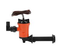 CHICIRIS Pompe de Cale 12 V, 800 GPH, Pompe de Vivier, Aérateur de Réservoir D'appât, Cartouche Submersible, Cale de Bateau pour Marine