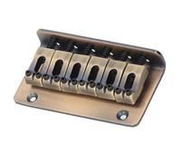 CHICIRIS Pont de Guitare électrique, Pont Fixe en Alliage à 6 Cordes pour un Son et une jouabilité Améliorés, avec Hauteur de Corde Réglable pour Guitares électriques