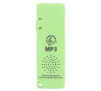 CHICIRIS Portable Mp3 Music Player Mini Player Long Battery Life Good Sound Quality Quality Multifinectional Support pour les étudiants (GREEN)