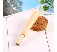 CHICIRIS Porte-Aiguilles à Poinçonner pour la Fabrication Artisanale, Aiguilles à Feutrage Barbelées avec Manche en Bois, Fabrication Soignée, Accessoire de Couture Idéal pour le Maillage de Fibres