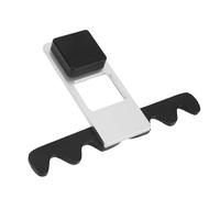 CHICIRIS Porte-bâton Pool, Universal Aluminium Cuir Foldable 4 Cue Billard Cue Portez-vous pour L'équipement de Table de Billard