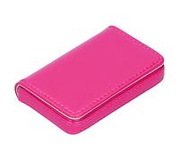 CHICIRIS Porte-Cartes de Visite avec Boucle Magnétique, étui en Cuir PU Durable pour Cartes de Visite, Design Compact Pouvant Contenir 15 à 20 (001#)