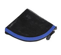 CHICIRIS Portefeuille de Rangement pour Ligne de Pêche à la Mouche, étui en Nylon pour Tippet de Pêche, 7 Emplacements, Fermeture à Glissière en, Rangement Léger pour Tippet de Leader pour Les (L)