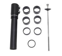 CHICIRIS Potence de Vélo VTT, Rallonge de Hauteur de Potence, Alliage D'aluminium, Rallonge de Hauteur de Guidon de Vélo, Adaptateur Tête Haute 210 Mm