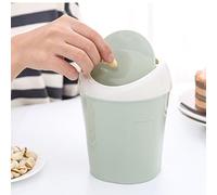 CHICIRIS Poubelle de Bureau, Taille Compacte Mini avec Couvercle à | Plastique durable, Pratique pour le salon, Idéal pour les bureaux, Nettoyage facile