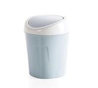 CHICIRIS Poubelle de Bureau, Taille Compacte Mini avec Couvercle à | Plastique durable, Pratique pour le salon, Idéal pour les bureaux, Nettoyage facile