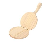 CHICIRIS Presse à Tortilla en Bois, Presse-pâte Manuel de 10 Pouces pour Tortillas Mexicaines, avec Poignée Ergonomique, pour Crêpes Tacos Chapati Roti Faites Maison (M 25,5 cm/10,04 pouces de