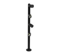CHICIRIS Projecteur D'armoire à LED, Lampe D'affichage de Bijoux en Aluminium Réglable à 4 Têtes sans éclairage de Scintillement, pour les Vanités de la Maison, les Armoires à Bijoux et