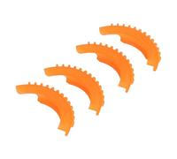 CHICIRIS Protecteur de Garde de l'hélice du Drone, Anti-Collision de Pare-Chocs à l'épreuve des Chocs, Excellent Ajustement Léger et Haute Performance, Installation Facile sans Outils, TPU (Orange)