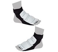 CHICIRIS Protecteur de Pied de Taekwondo, Respirant, Confortable et Antidérapant, Protège-Pieds de karaté, de Boxe, de Sparring, avec Crochet et Cerceau, pour L'entraînement de Muay (M 34-35)