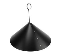 CHICIRIS Protecteurs en PVC avec Aileron pour écureuils, Faciles à Nettoyer, Mangeoires à Oiseaux, Vacances Spéciales (Style de vis (matériau PVC, avec Crochet))