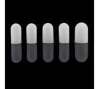 CHICIRIS Protège-doigts en Silicone Flexible, Couvre-pouces, pour la Cuisson, BBQ, 5 Pièces