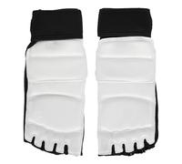 CHICIRIS Protège-Pieds de Taekwondo, 2 Pièces de Support de Cheville étendu de 22 Cm avec Coussinet de Protection en EVA épaissi et Tissu en Respirante, pour Enfants Adultes, (XXL 40-41)