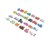CHICIRIS Puzzles pour Tout-Petits, 3D ABC Peg Wooden Traffic Alphabet Puzzles Matching Game avec des Graphiques de Dessins Animés pour Les Tout-Petits Education des Enfants 3 Ans et Plus