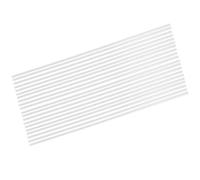 CHICIRIS Raccord Acrylique Rigide pour Refroidissement par Eau, Tube coloré 1000MM 10x14MM pour Ordinateur, UV Transparent Rouge Bleu Vert (20 pièces à vendre)