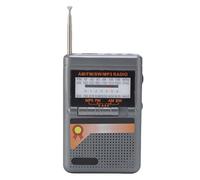 CHICIRIS Radio Portable AM/FM/SW/Ondes Courtes avec Son HiFi et Lecteur MP3, Design Compact et Léger Idéal pour la Maison, la Voiture, Les Voyages et Le Camping.