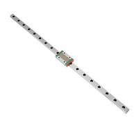 CHICIRIS Rail de guidage linéaire, 1PCS MGN 12h Guide De Rail LinéAire Miniature 450 Mm De Longueur 12 Mm De Largeur + Bloc Coulissant Pour éQuipement Automatique, éQuipement De Mesure De PréCision