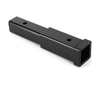 CHICIRIS Rallonge de remorquage, Extension d'attelage de remorque, Tube carré de 5000 LB pour pieux de remorques pour Support de vélo à Montage sur attelage récepteur Classe 3/4 2in