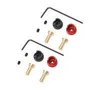 CHICIRIS RC CHIEL PLIG TIR SET RC Batterie Connecteurs de Peau Thermique 4PCS ALUMINUM 4,0 Mm Banana Gouch Grips