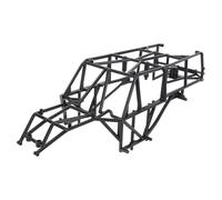 CHICIRIS RC Roll Cage RC Car Crame de Voiture Châssis Plastic Châssis pour 124006 3018 avec Accessoire de Télécommande de Matériau Durable Léger